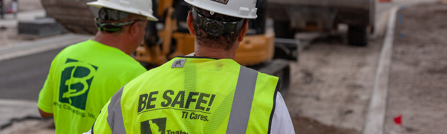 Bennett Contracting incorporates a safety program for all team members.