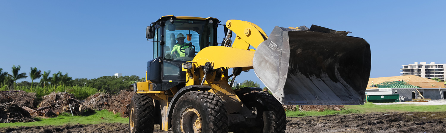 Excavation and clearing in Tampa, FL.